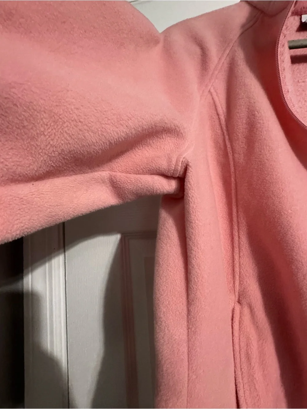 Columbia Pink Full-Zip Girls' Fleece Jacket